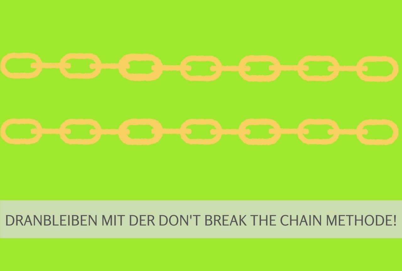 don't break the chain